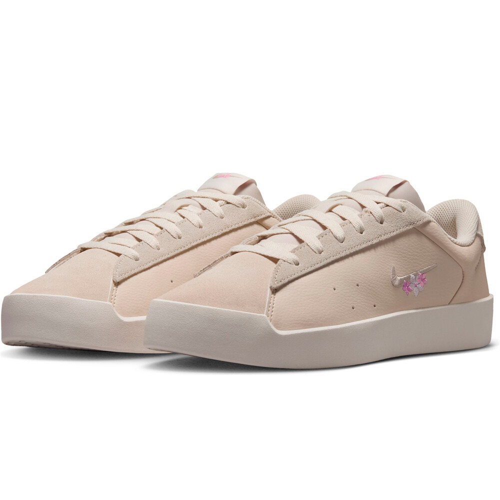 Nike zapatilla moda mujer W NIKE COURT HERITAGE MS SE lateral interior