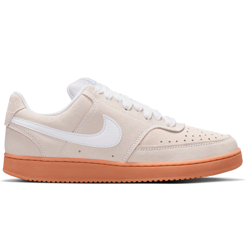 Nike zapatilla moda mujer W NIKE COURT VISION LO FL lateral exterior