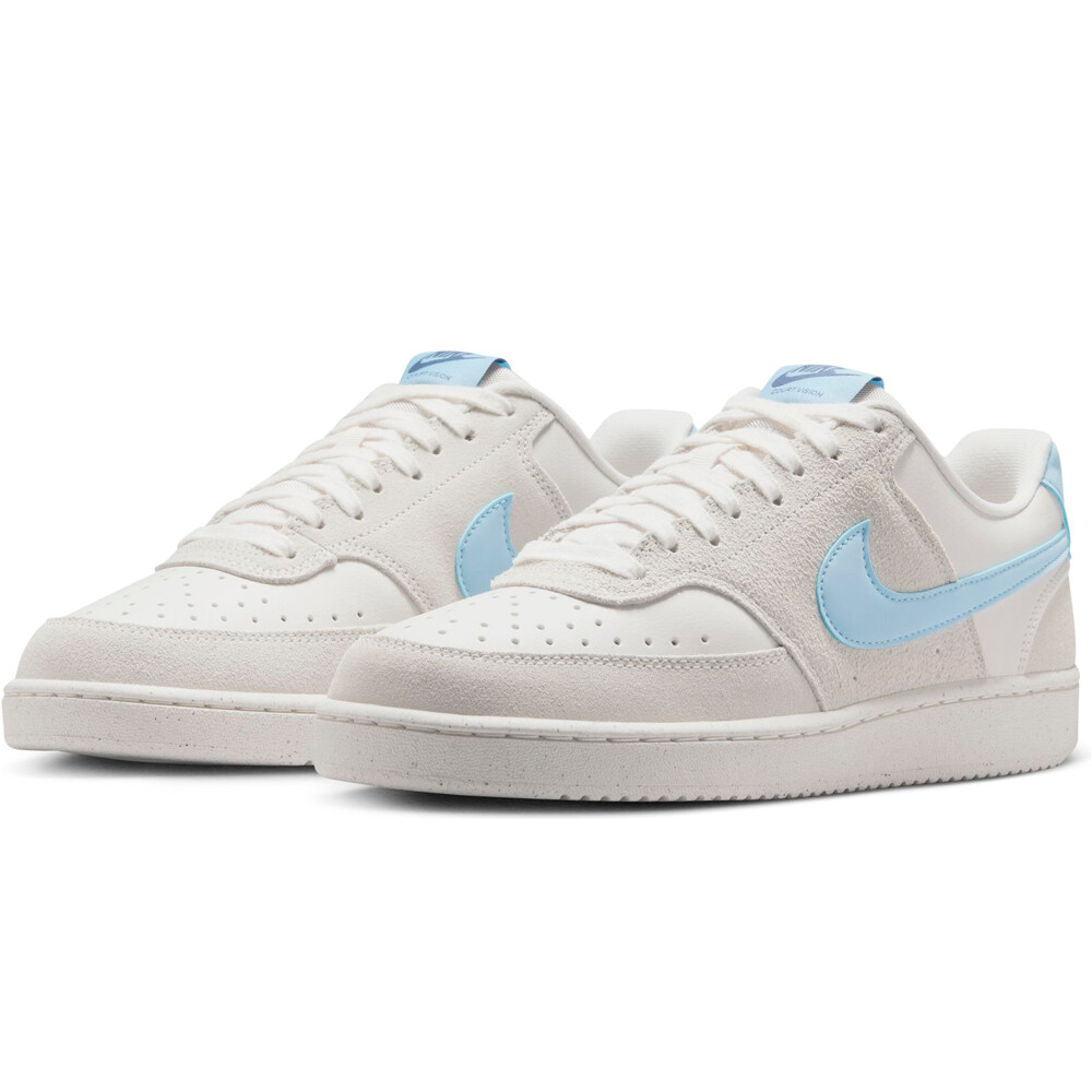 Nike zapatilla moda mujer W NIKE COURT VISION LO lateral interior