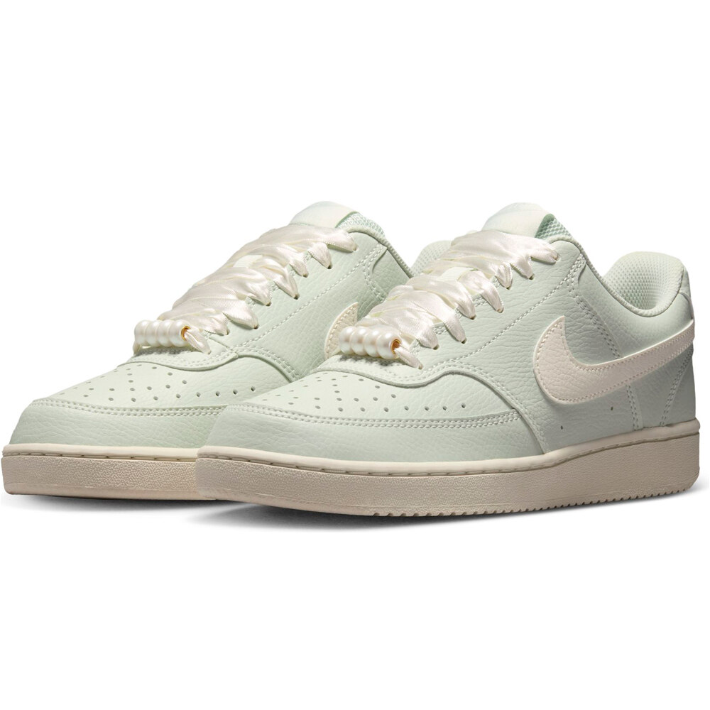 Nike zapatilla moda mujer W NIKE COURT VISION LO LE lateral interior
