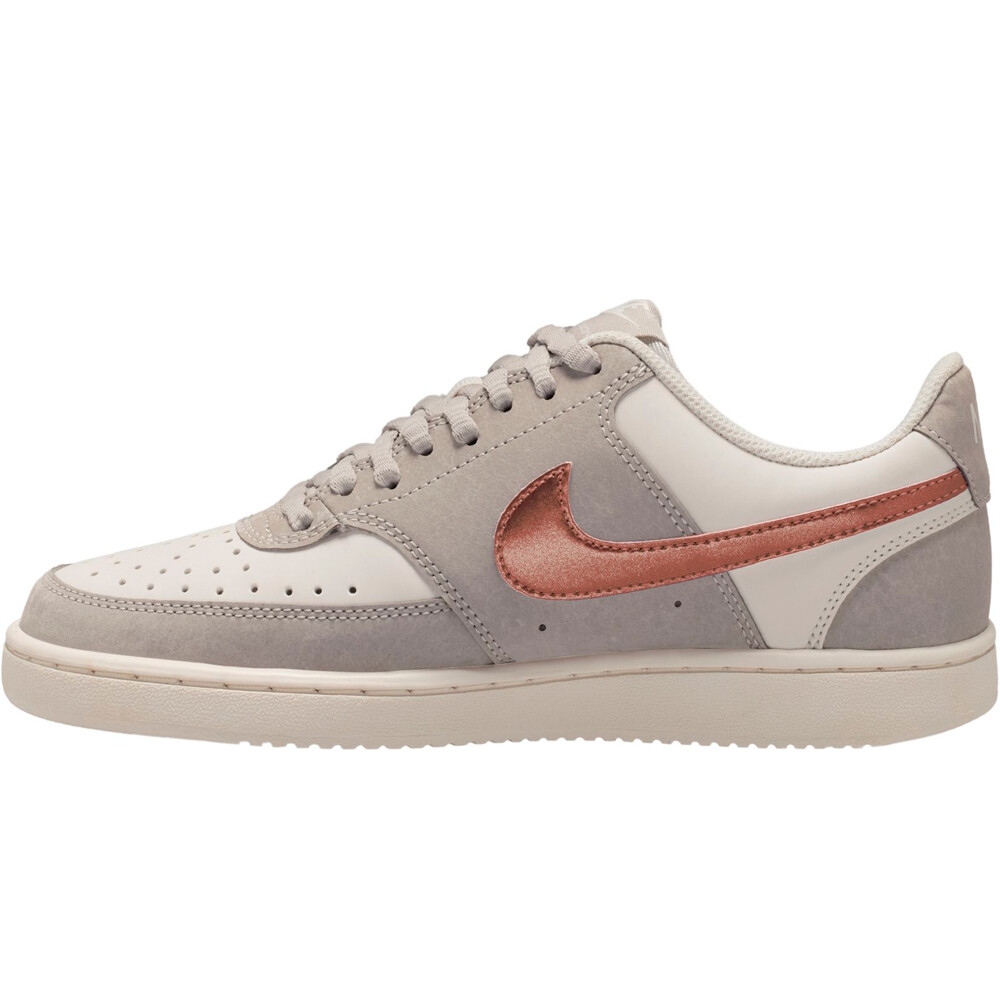 Nike zapatilla moda mujer W NIKE COURT VISION LO LX lateral interior