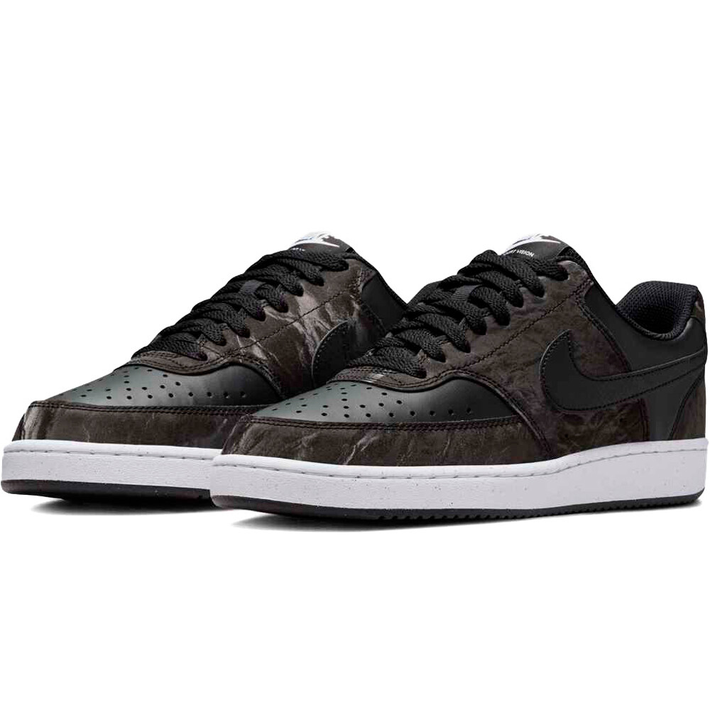 Nike zapatilla moda mujer W NIKE COURT VISION LO NN lateral interior