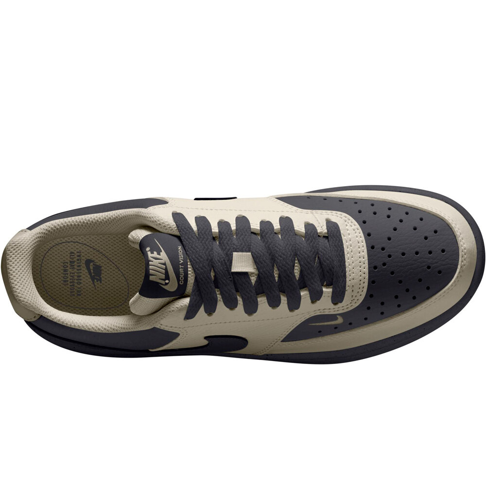 Nike zapatilla moda mujer W NIKE COURT VISION LO NN vista trasera