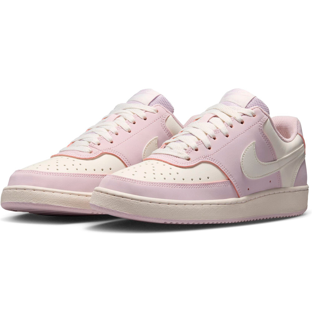 Nike zapatilla moda mujer W NIKE COURT VISION LO P NBK lateral interior