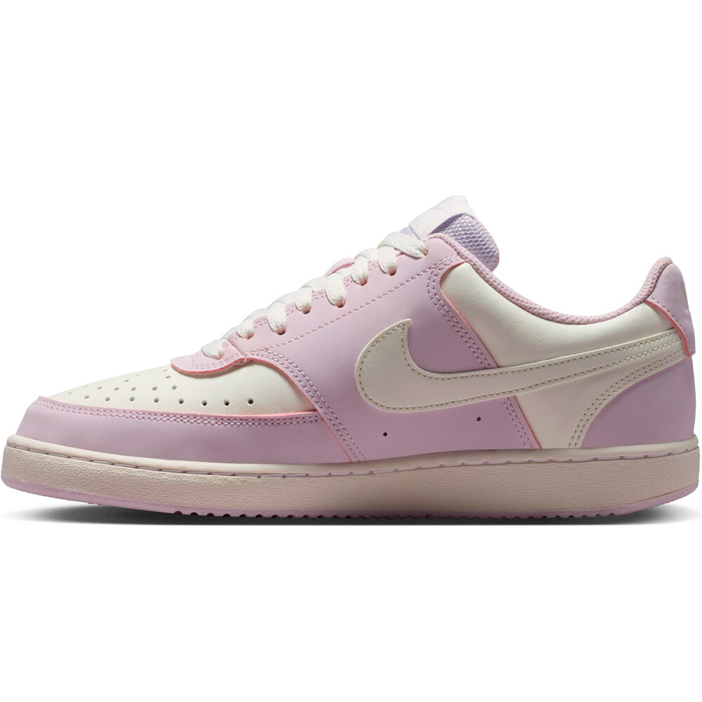 Nike zapatilla moda mujer W NIKE COURT VISION LO P NBK puntera