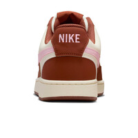 Nike zapatilla moda mujer W NIKE COURT VISION LO P NBK vista trasera