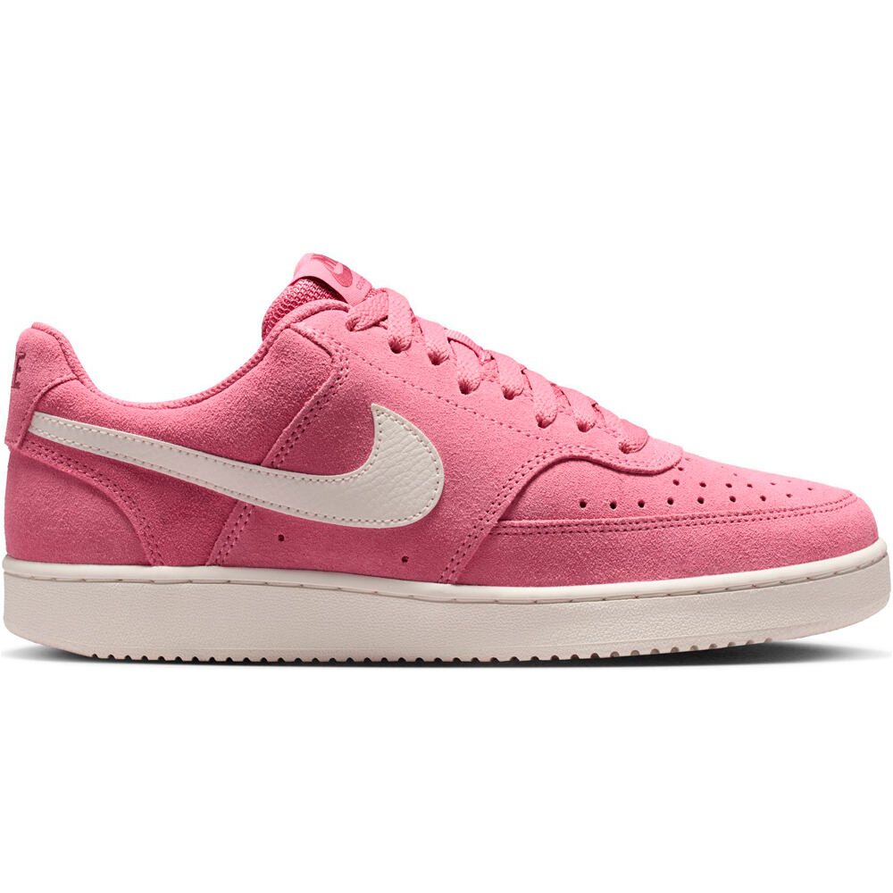 Nike zapatilla moda mujer W NIKE COURT VISION LO SD PRM lateral exterior