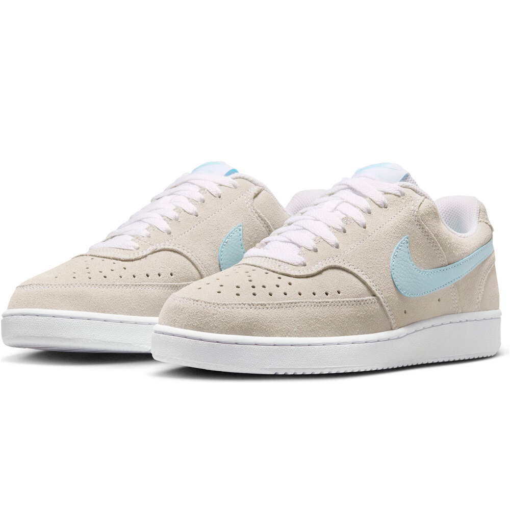 Nike zapatilla moda mujer W NIKE COURT VISION LO SD PRM lateral interior