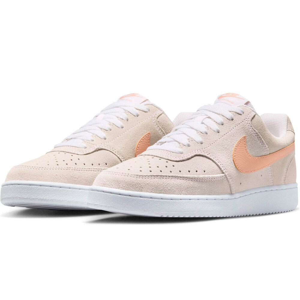 Nike zapatilla moda mujer W NIKE COURT VISION LO SD PRM lateral interior