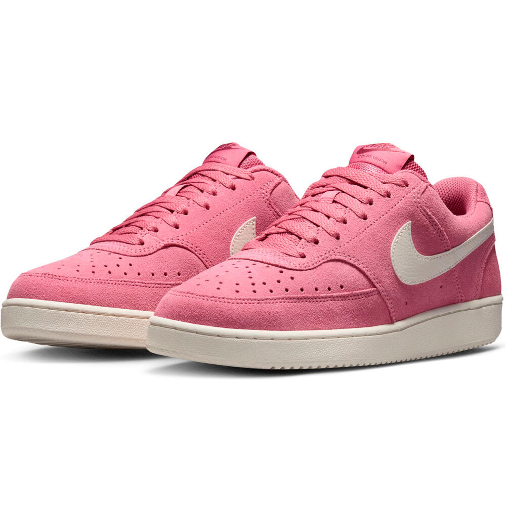 Nike zapatilla moda mujer W NIKE COURT VISION LO SD PRM lateral interior