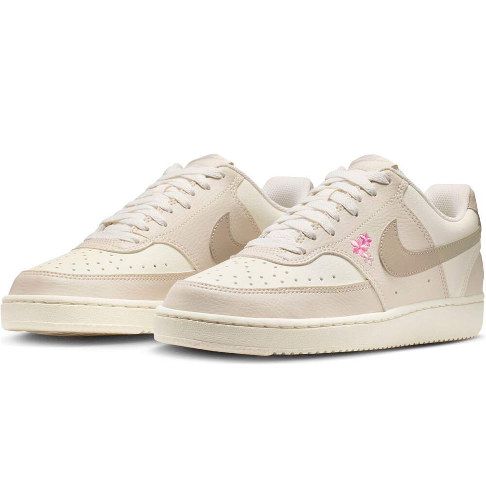 Nike zapatilla moda mujer WMNS NIKE COURT VISION LO SE lateral interior