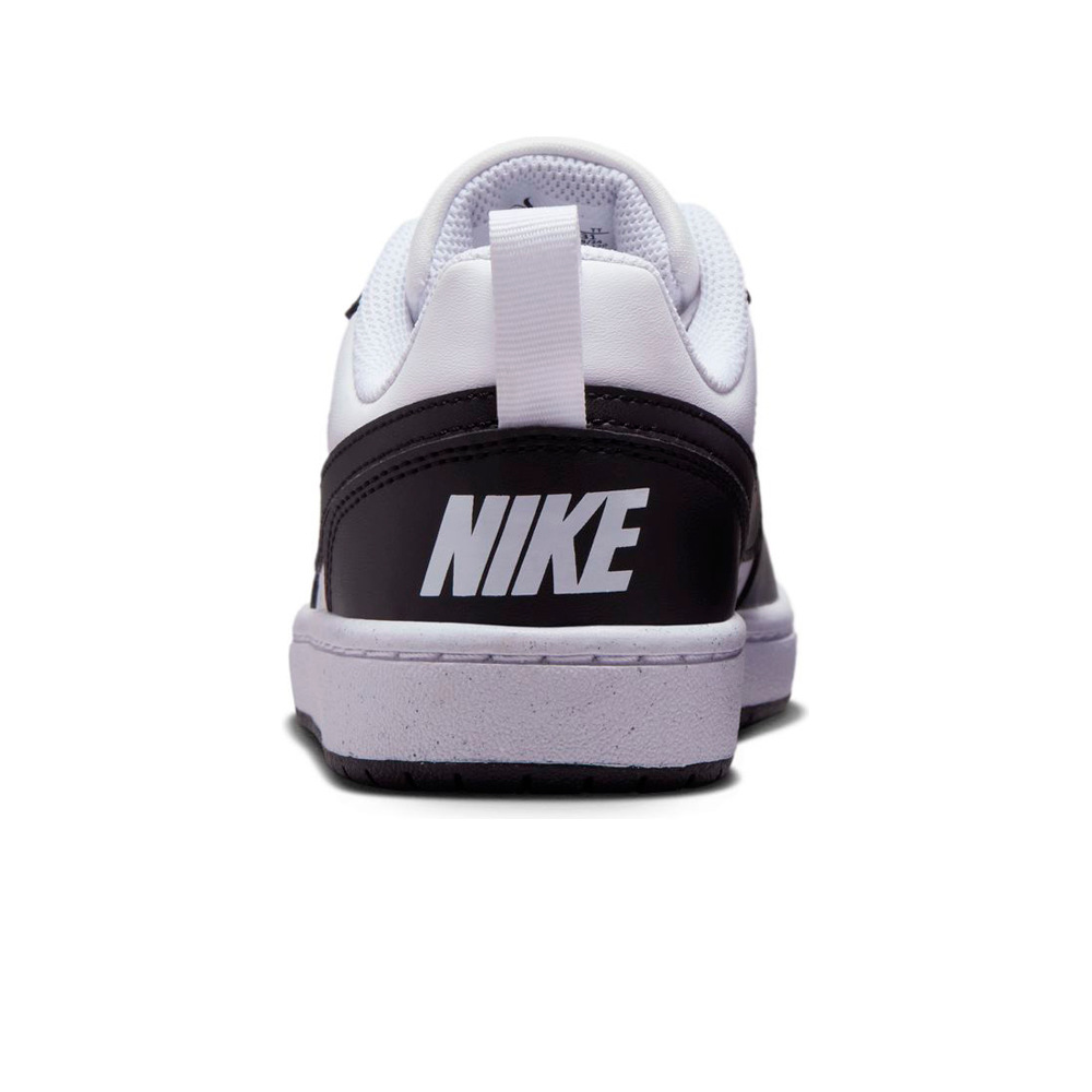 Nike zapatilla moda niño COURT BOROUGH LOW RECRAFT (GS) vista trasera