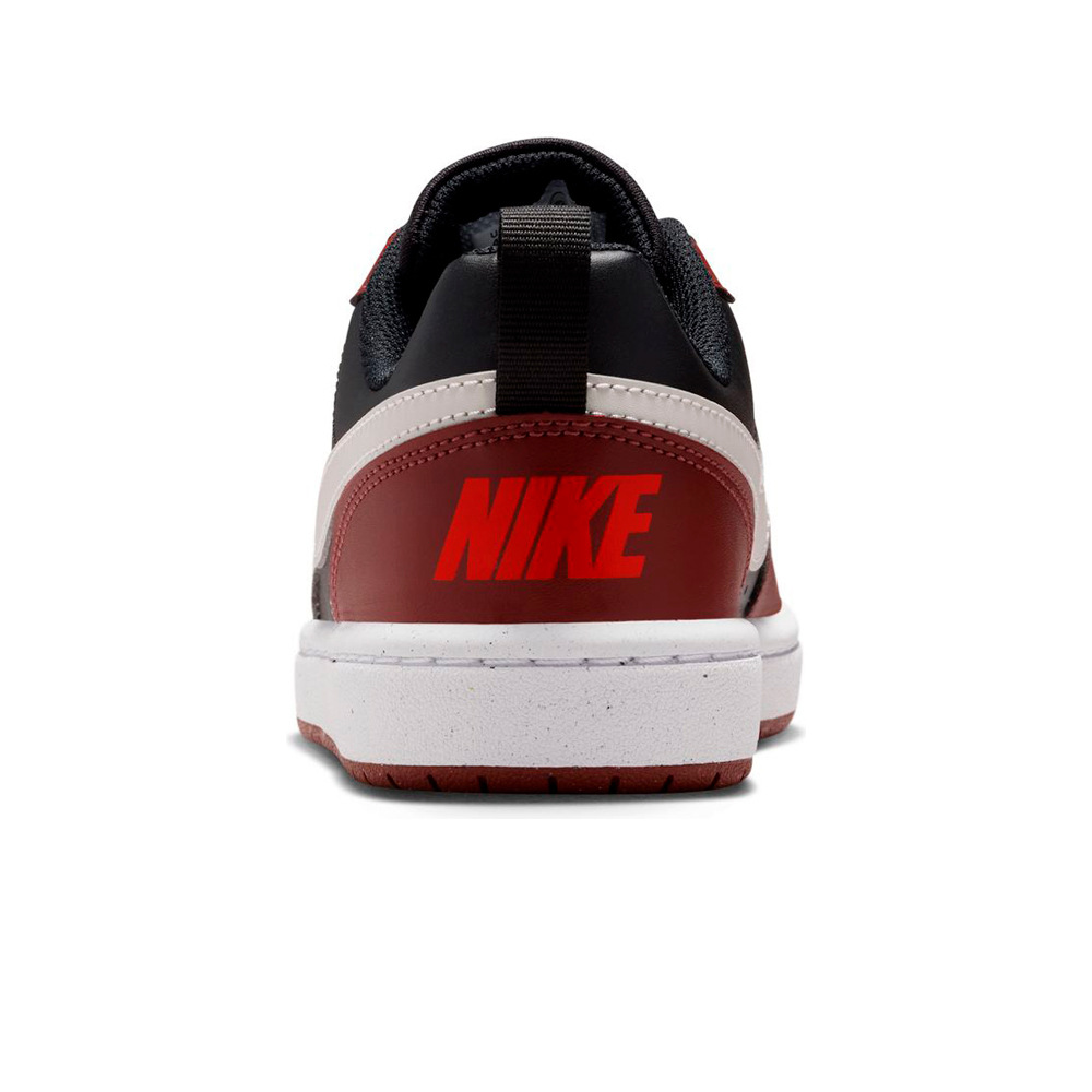 Nike zapatilla moda niño COURT BOROUGH LOW RECRAFT (GS) vista trasera