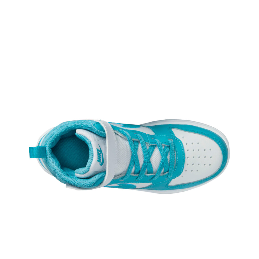 Nike zapatilla moda niño COURT BOROUGH MID 2 (PSV) vista superior