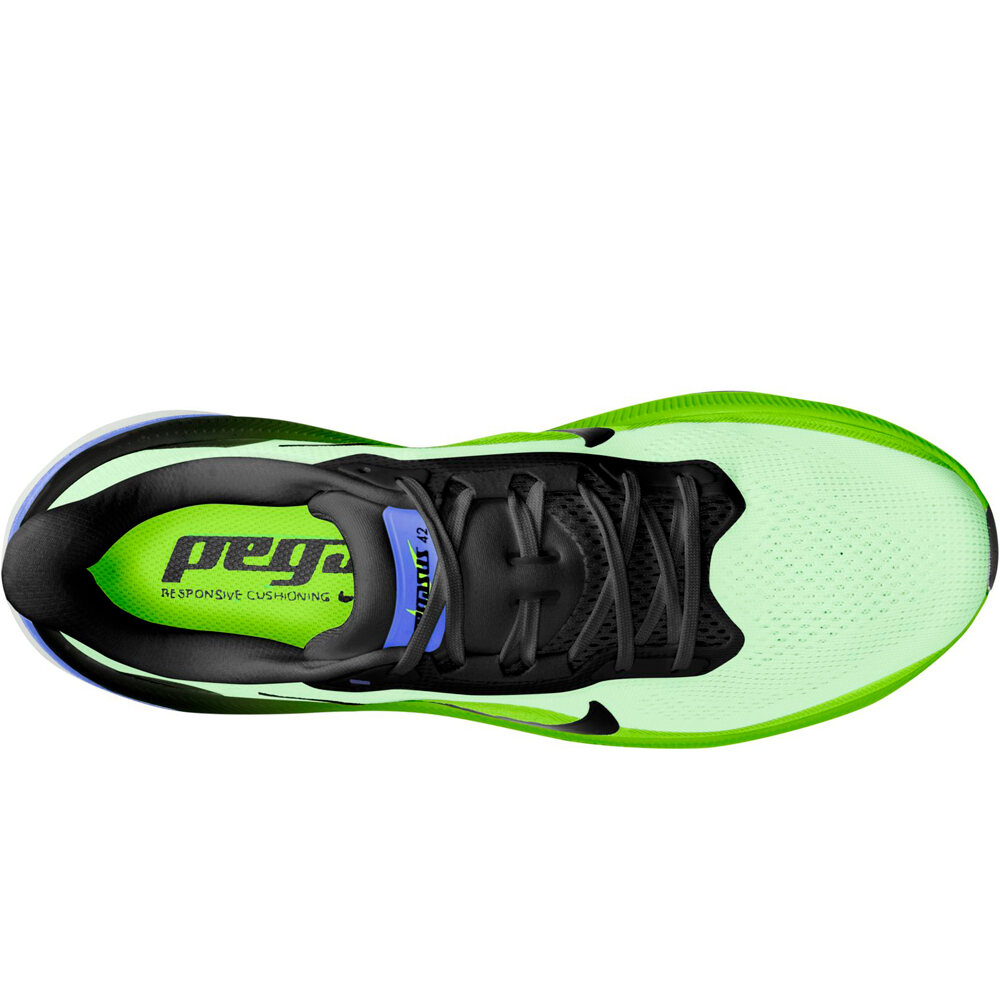 Nike zapatilla running hombre AIR ZOOM PEGASUS 42 vista trasera