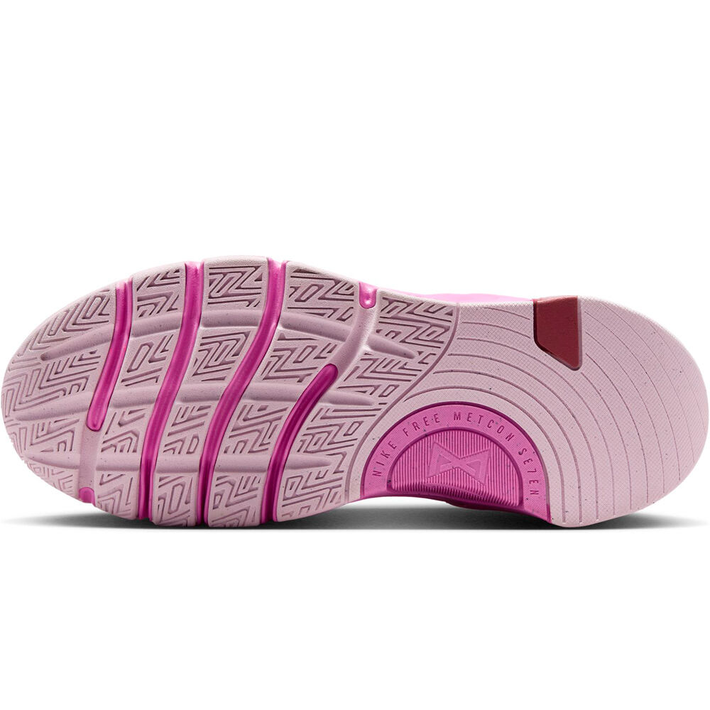 Nike zapatillas fitness mujer W NIKE FREE METCON 7 vista superior
