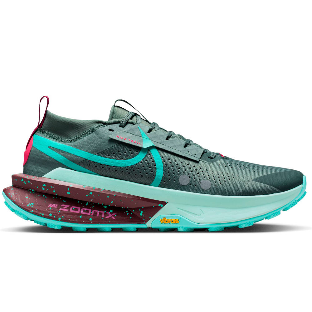 Nike zapatillas trail hombre NIKE ZOOMX ZEGAMA TRAIL 2 lateral exterior