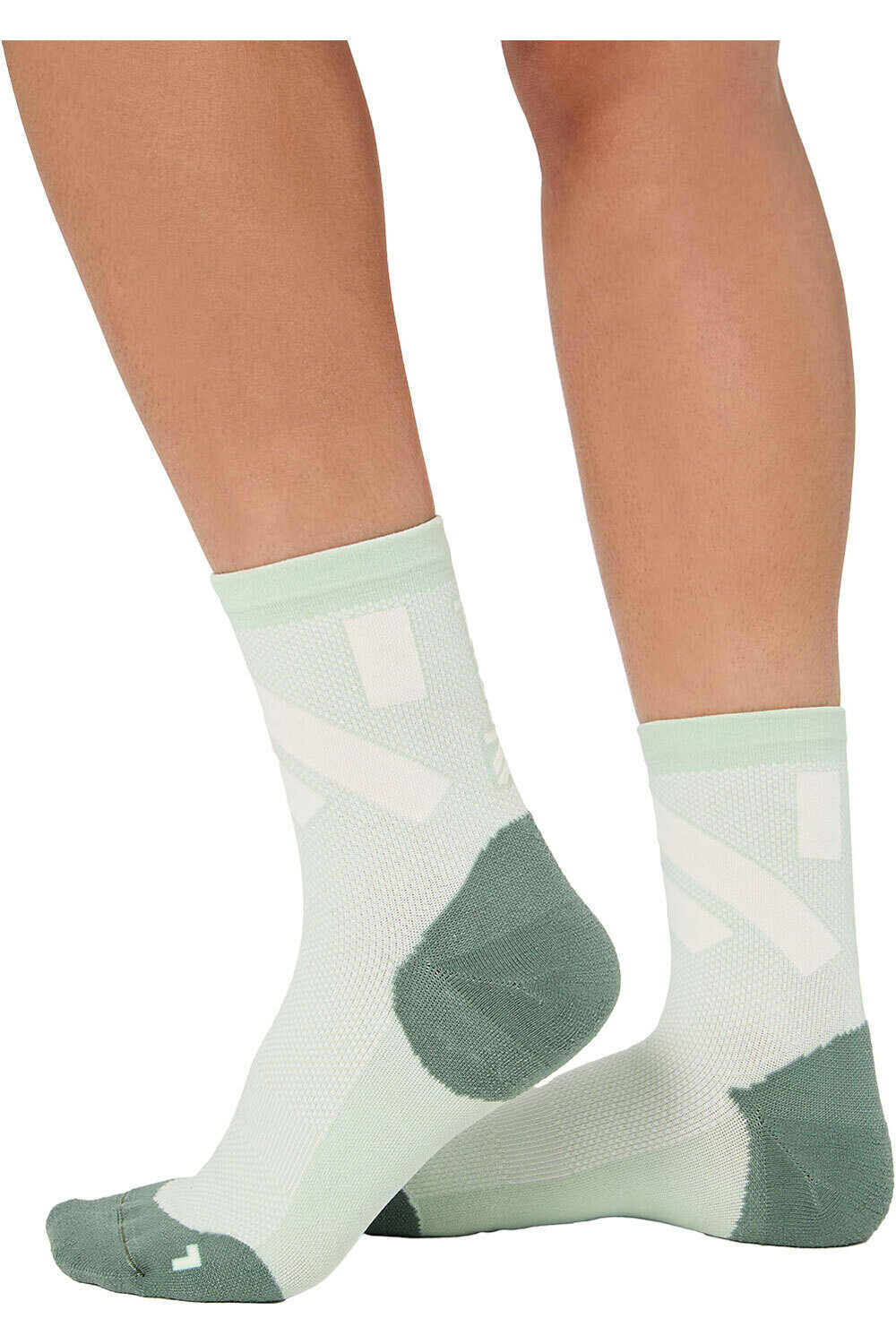 Nnormal calcetines running Race Sock Low Cut vista frontal