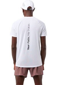 Nnormal camisetas trail running manga corta hombre Race T-Shirt NN vista trasera