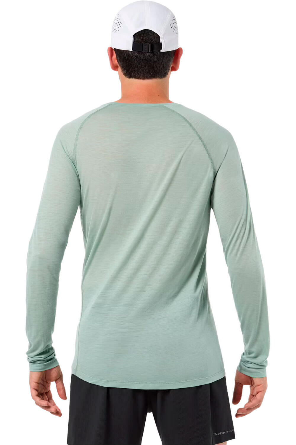 Nnormal camisetas trail running manga larga hombre Merino Long Sleeve 02 vista trasera
