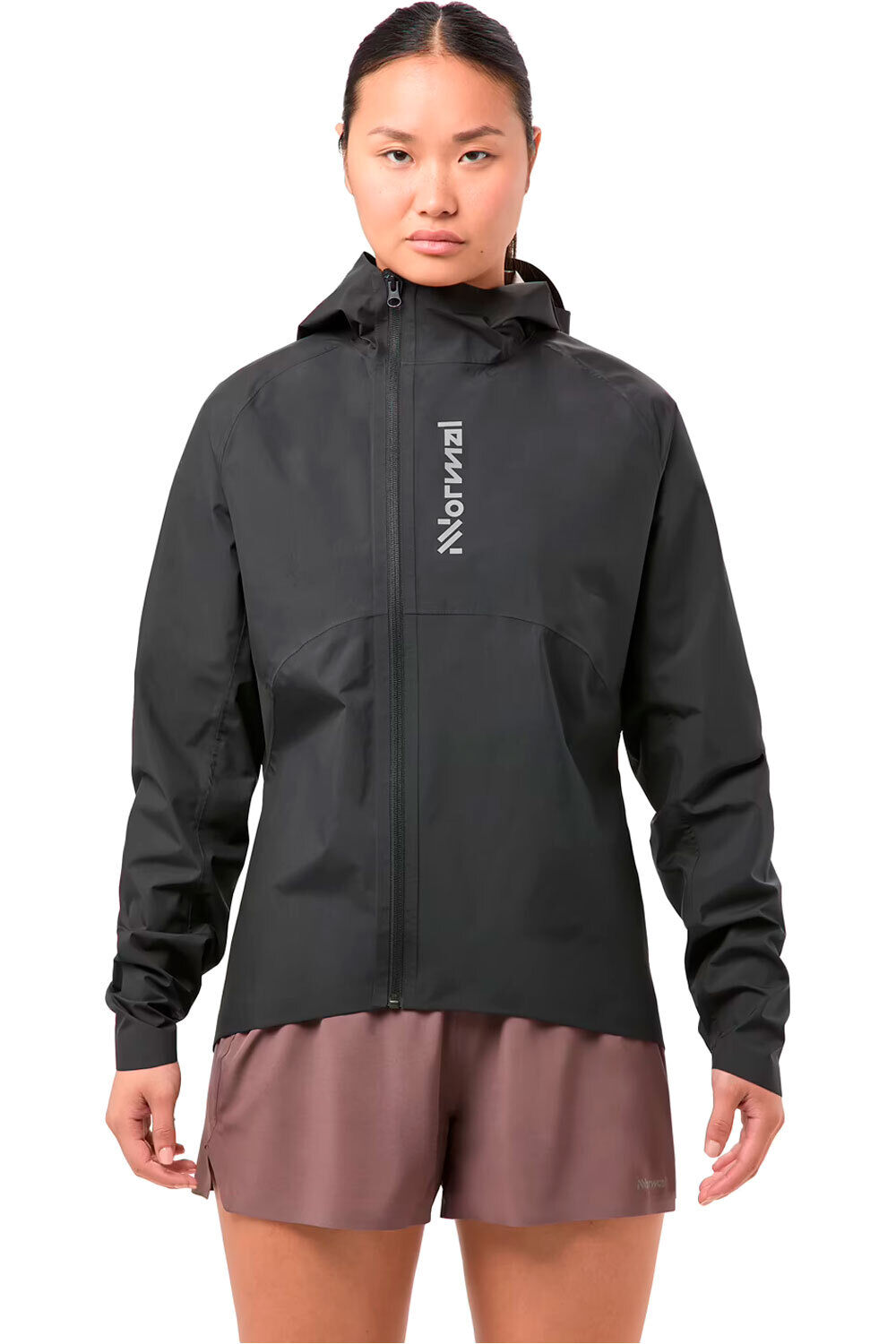 Nnormal CHAQUETA TRAIL RUNNING MUJER Trail Rain Jacket W vista frontal