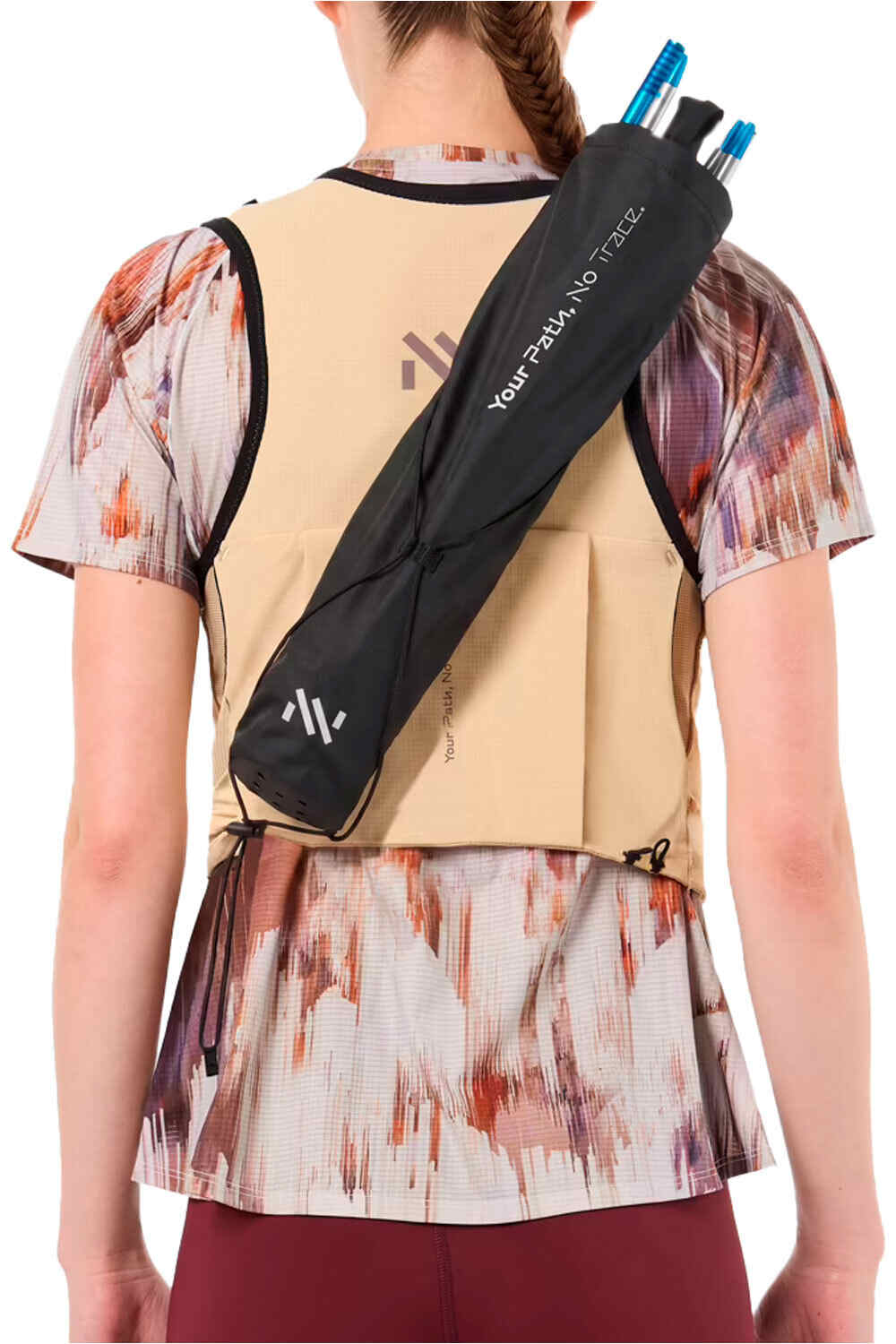 Nnormal varios running NN Quiver Bag Black vista frontal