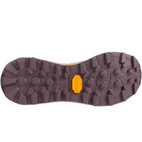 Nnormal zapatillas trail hombre Tomir 02 Shoe Brown lateral interior