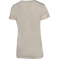 Noona camiseta manga corta mujer T-NOOTHER Beige vista trasera