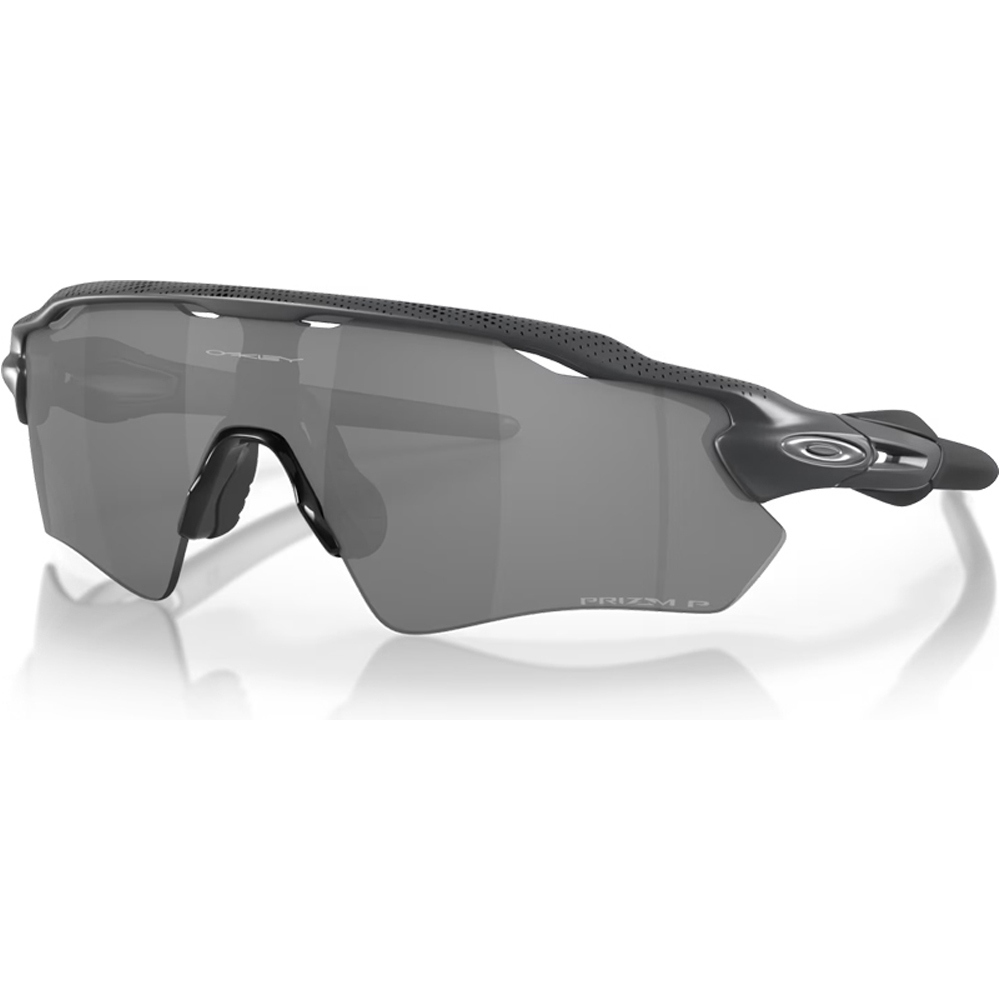 Oakley gafas ciclismo RADAR EV PTH HI RES CRBN W/PRIZM BLK PLR vista frontal