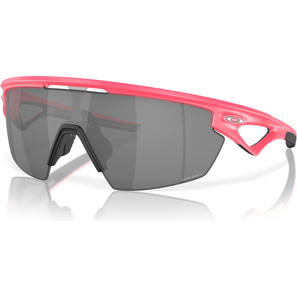 Oakley gafas ciclismo Sphaera MtNeonPink w/ Prizm Black vista frontal