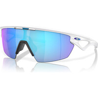 Oakley gafas ciclismo Sphaera MtWhite w/ Prizm Sapphire Pol vista frontal