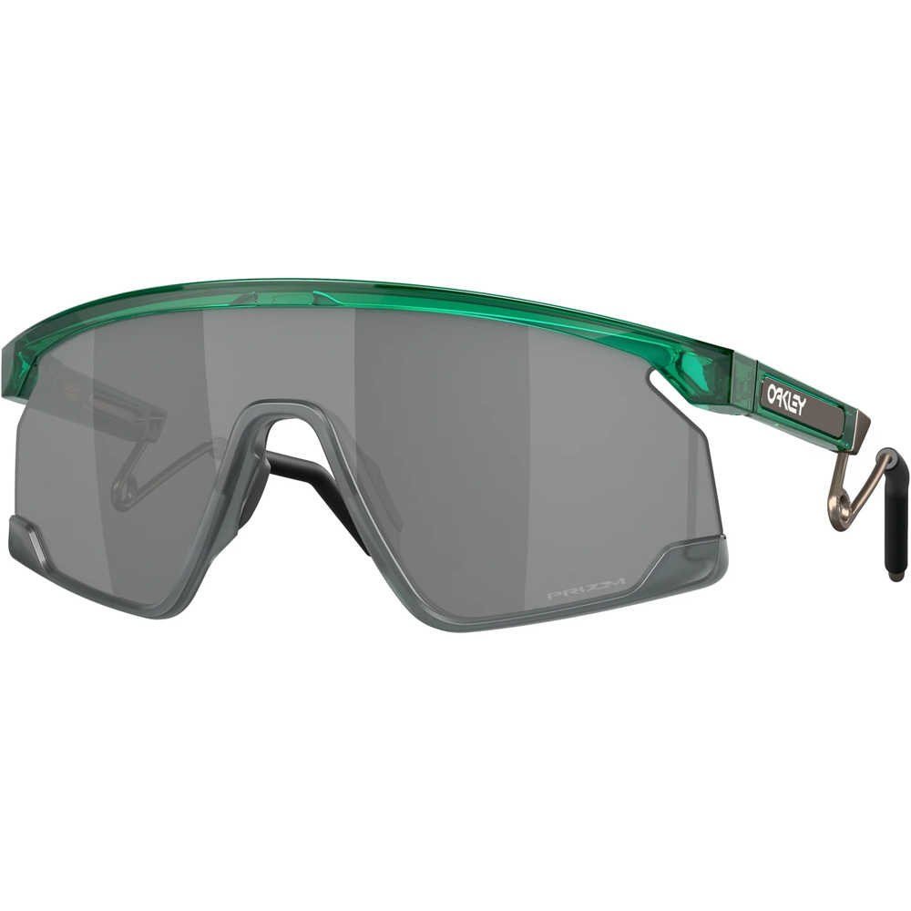 Oakley gafas deportivas Bxtr Metal TransViridian W/PzmBk vista frontal