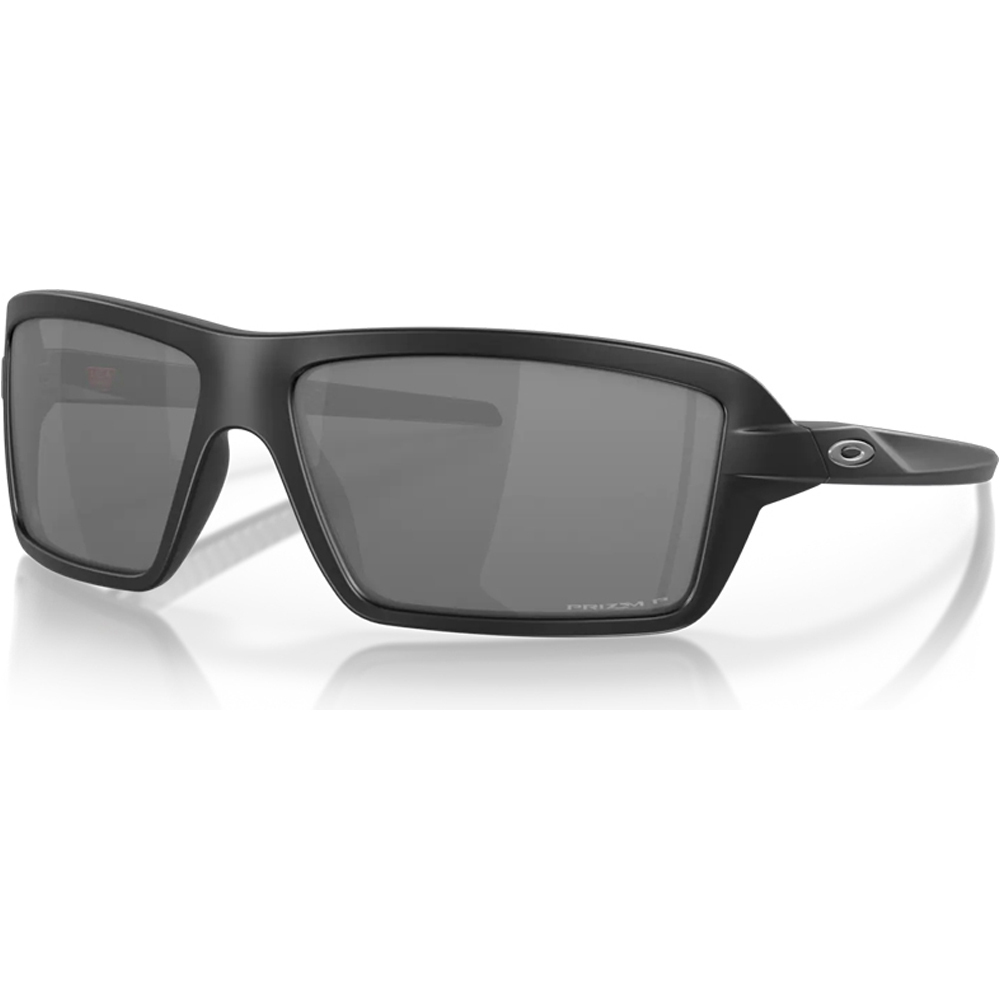 Oakley gafas deportivas Cables Mt Blk w/ Prizm Black Polar vista frontal