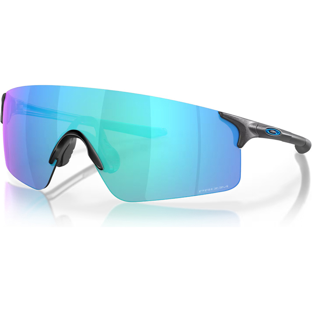 Oakley gafas deportivas EVZero Blades Steel w/ PRIZM Sapph vista frontal