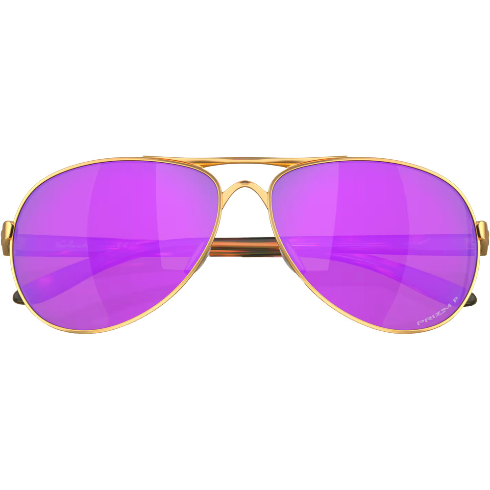 Oakley gafas deportivas Feedback Stn Gold w/ PRIZM Vlt Pol 04