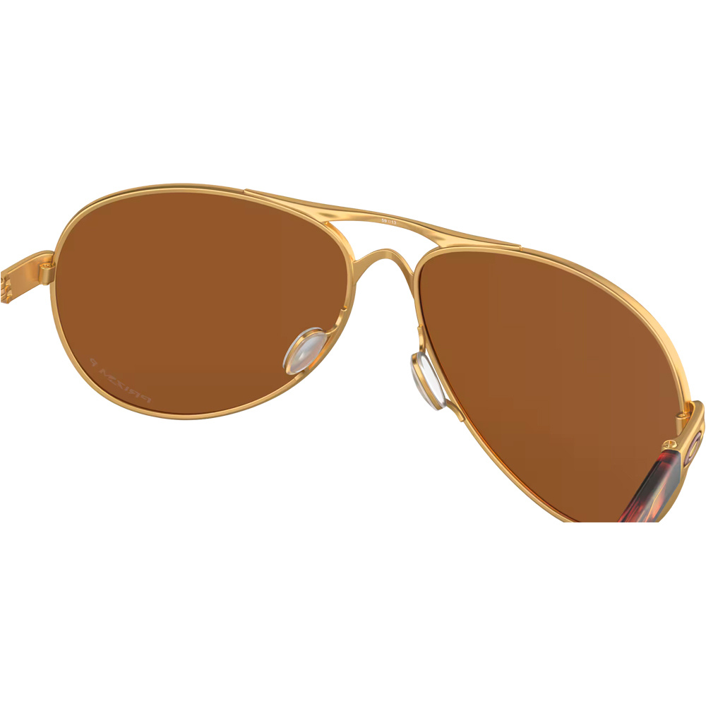 Oakley gafas deportivas Feedback Stn Gold w/ PRIZM Vlt Pol 06