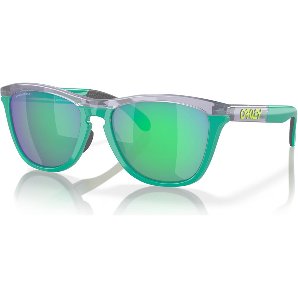 Oakley gafas deportivas Frogskins Rng TrnLilac w/ Prizm Jade vista frontal