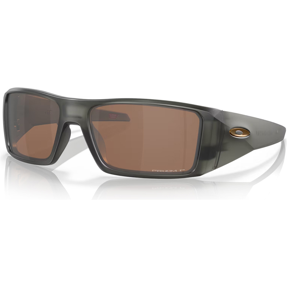 Oakley gafas deportivas Heliostat Mt GrySmk w/ Prizm Tngstn Pol vista frontal