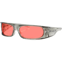 Oakley gafas deportivas HIGHLAND Highland Grey Ink w/ Prizm Peach vista frontal