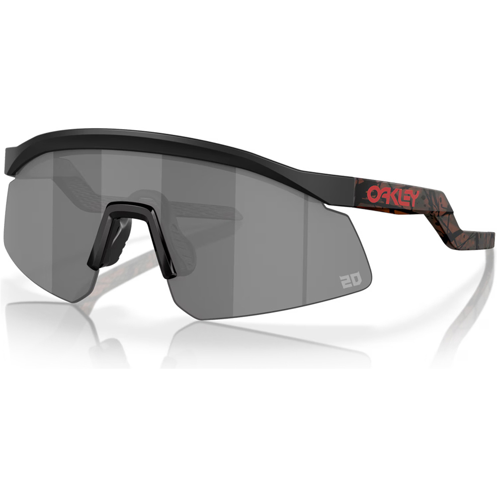 Oakley gafas deportivas Hydra FQ Matte Black w/ Prizm Black vista frontal
