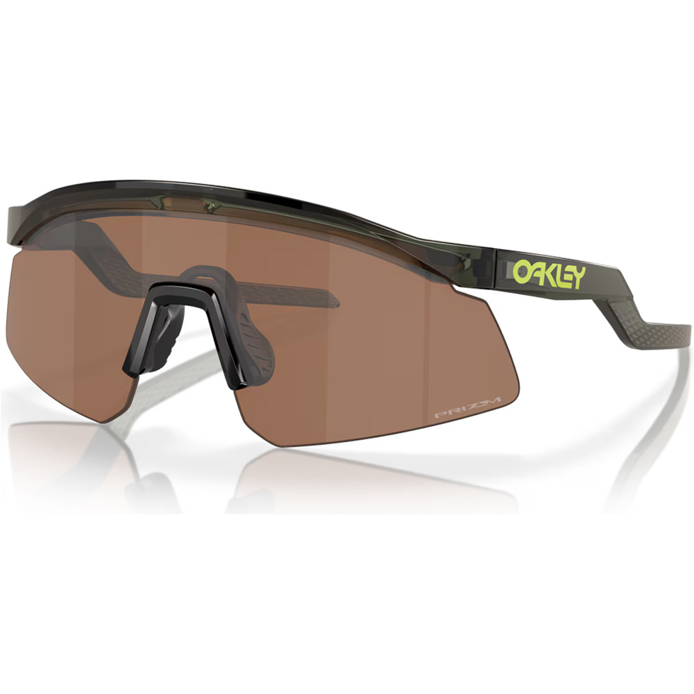 Oakley gafas deportivas Hydra Olive Ink W/Prizm Tungsten vista frontal