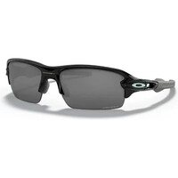 Oakley gafas deportivas infantiles Flak XS Polished Black w/ PRIZM Black vista frontal