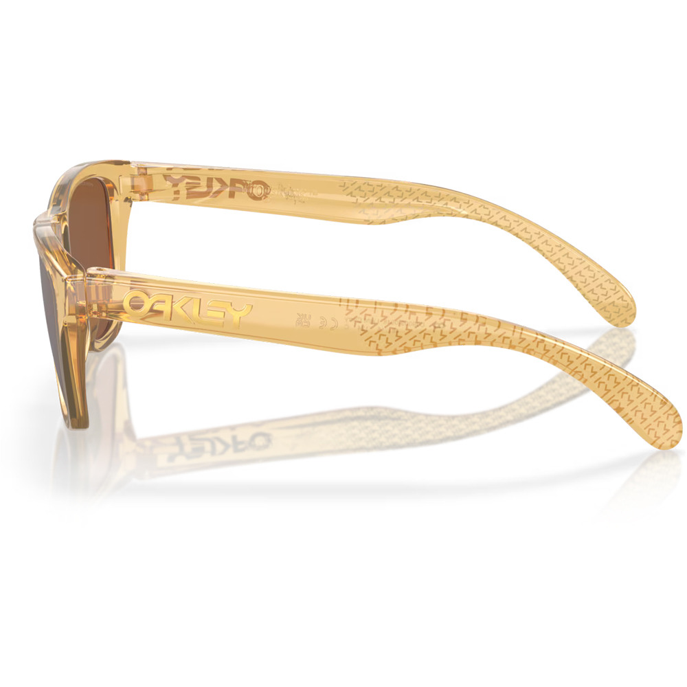 Oakley gafas deportivas infantiles Frogskins XXS KM Lt Curry w/ Prizm Tgstn 02