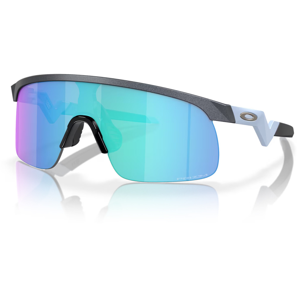 Oakley gafas deportivas infantiles Resistor Blue Stl w/Prizm Spphir vista frontal