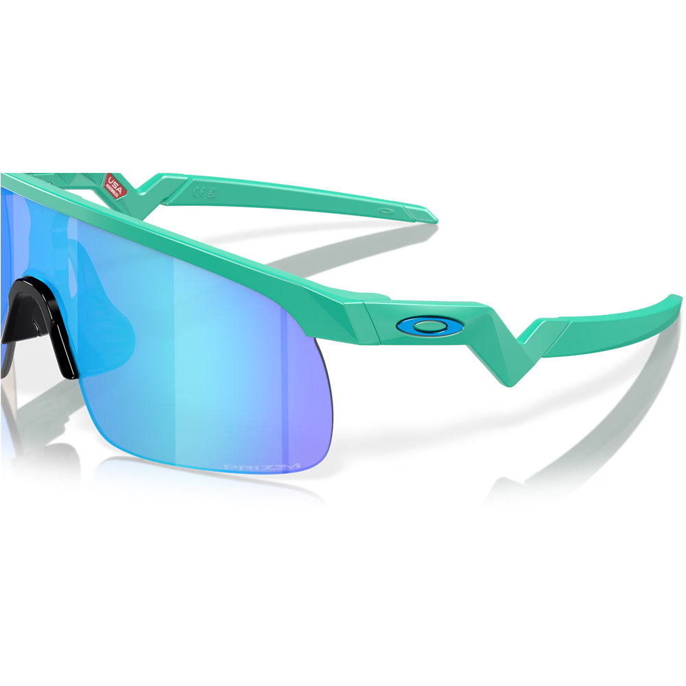 Oakley gafas deportivas infantiles Resistor Matte Celeste W/Prizm Sapphire 05