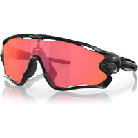 Oakley gafas deportivas Jawbreaker Matte Black w/ PRIZMTrailTrch vista frontal