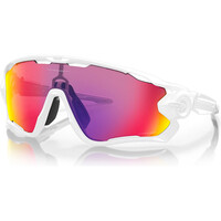 Oakley gafas deportivas Jawbreaker Pol White w/ PRIZM Road vista frontal
