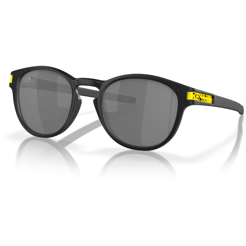 Oakley gafas deportivas Latch TDF Matte Black Ink w/ Prizm Black vista frontal