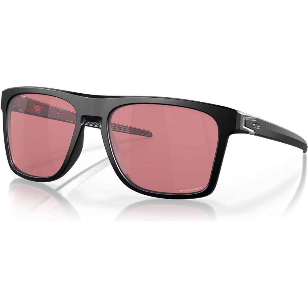 Oakley gafas deportivas Leffingwell Mtt Blk w/Prizm Dk Golf vista frontal