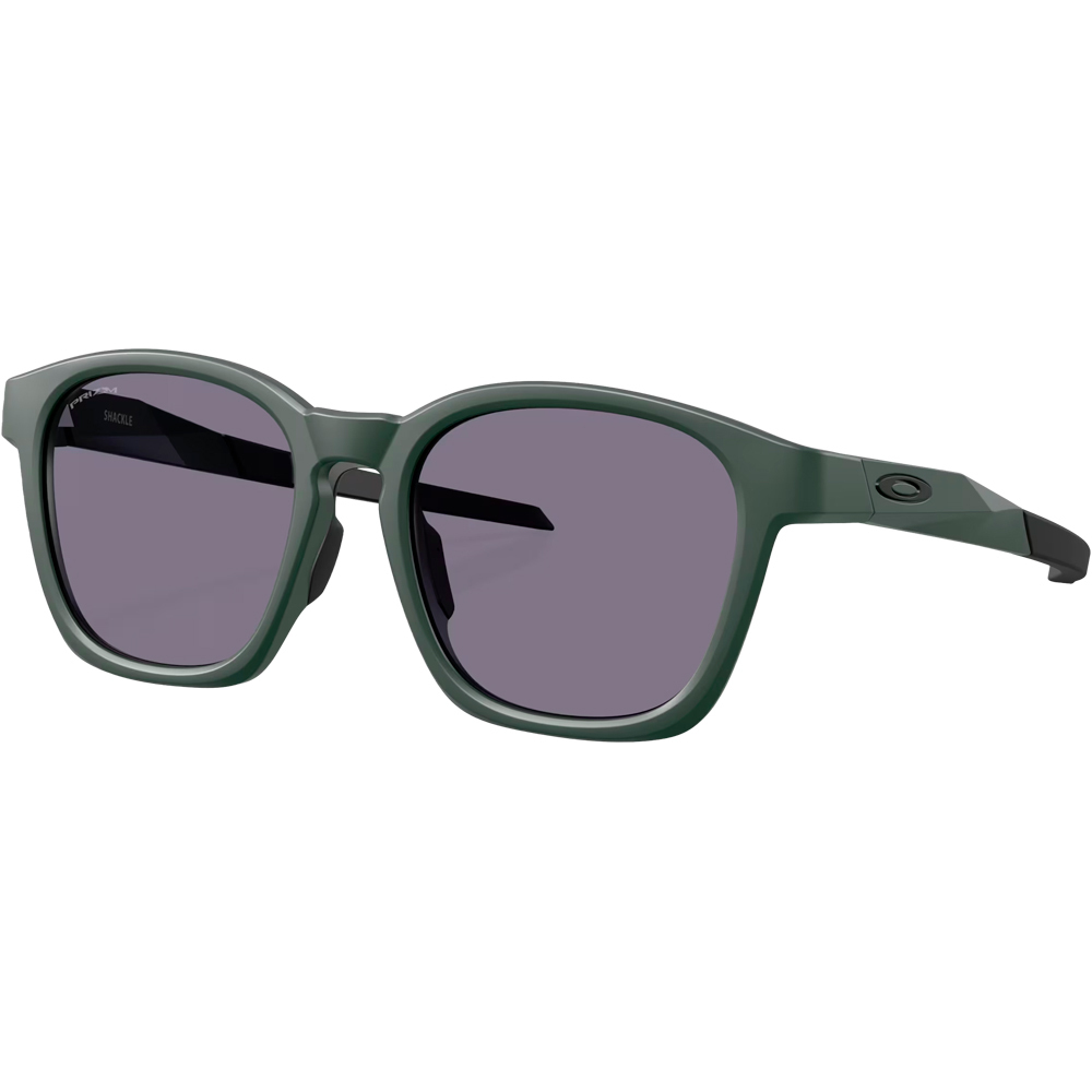 Oakley gafas deportivas SHACKLE Shackle Mt hunter Green/Prizm Gr vista frontal